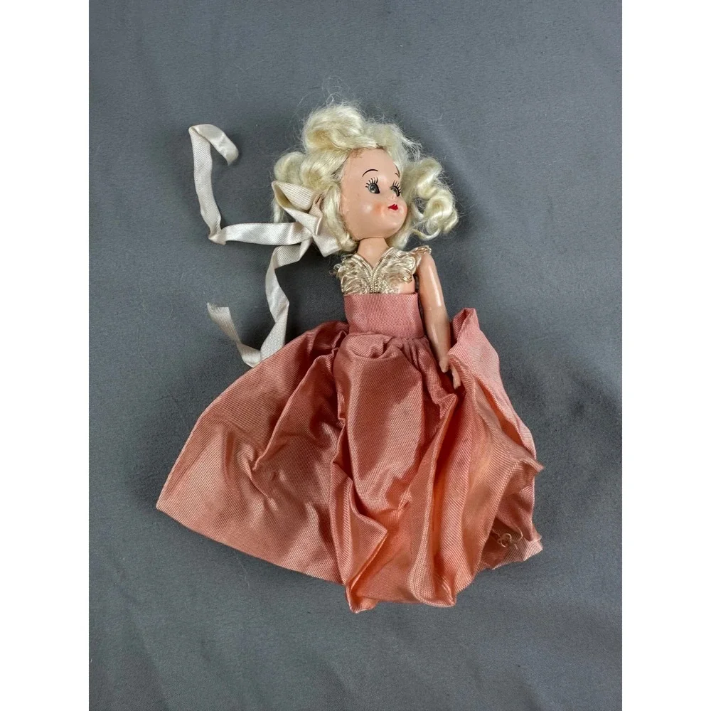 Vintage Doll Lot of 4 Mixed Size Dolls‎ TLC/Repair Display Crafts